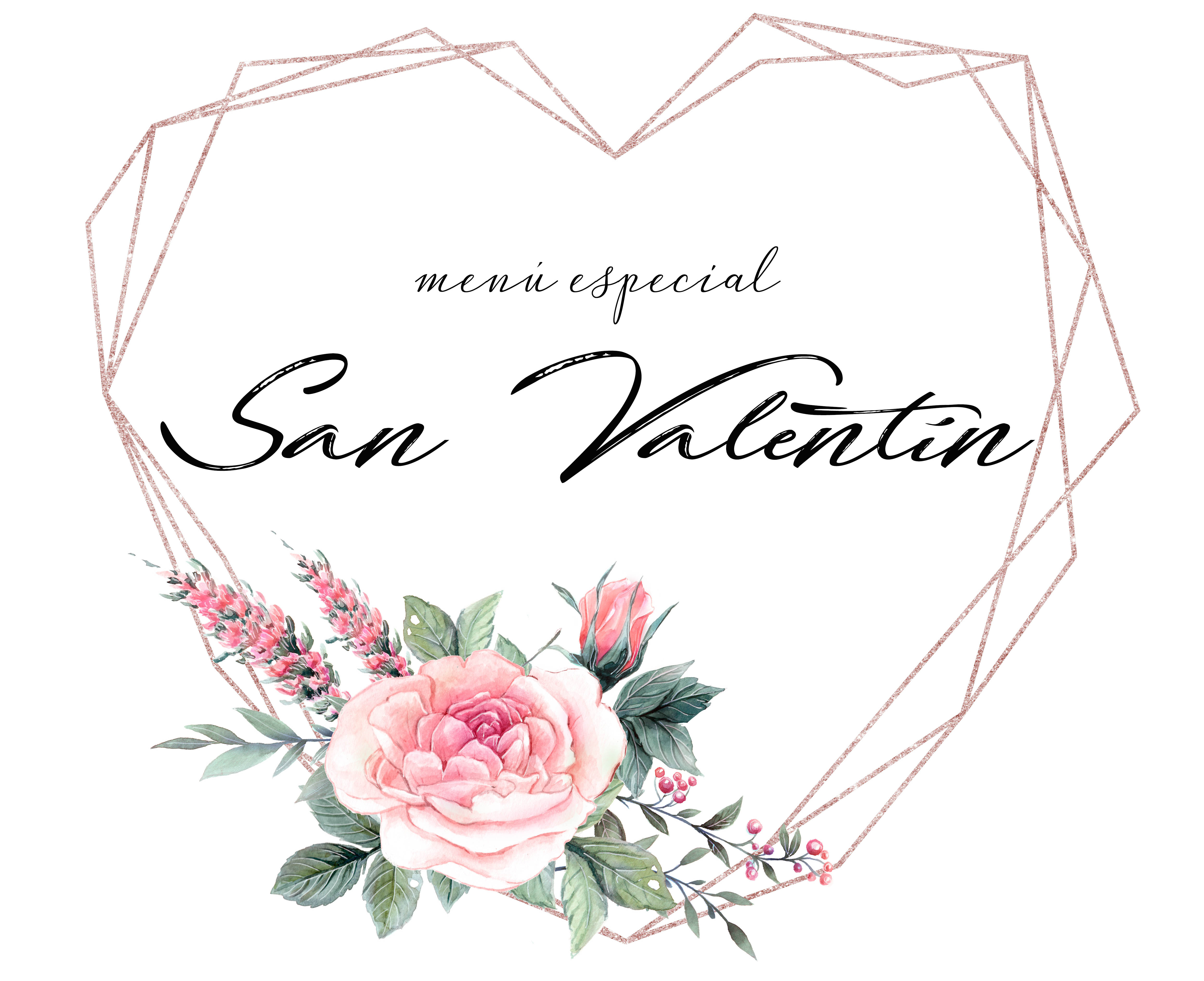 Menú especial San Valentín Casa Cesilia 2019