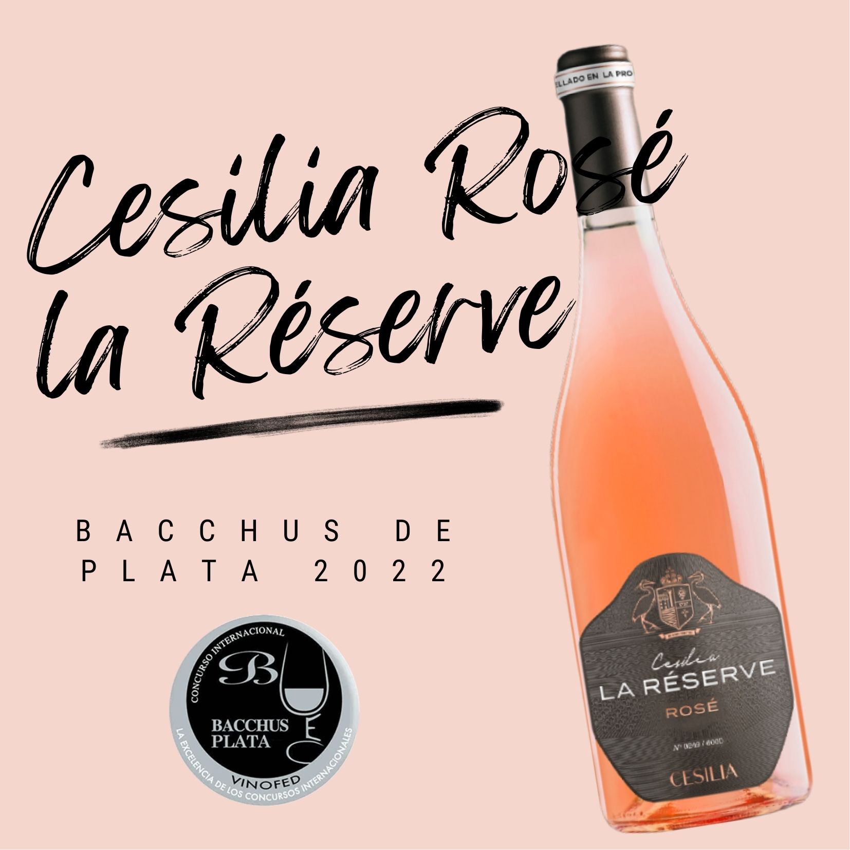 Bacchus de plata - Cesilia La Réserve